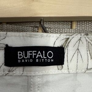 Buffalo David Bitton Cream Patterned Pants